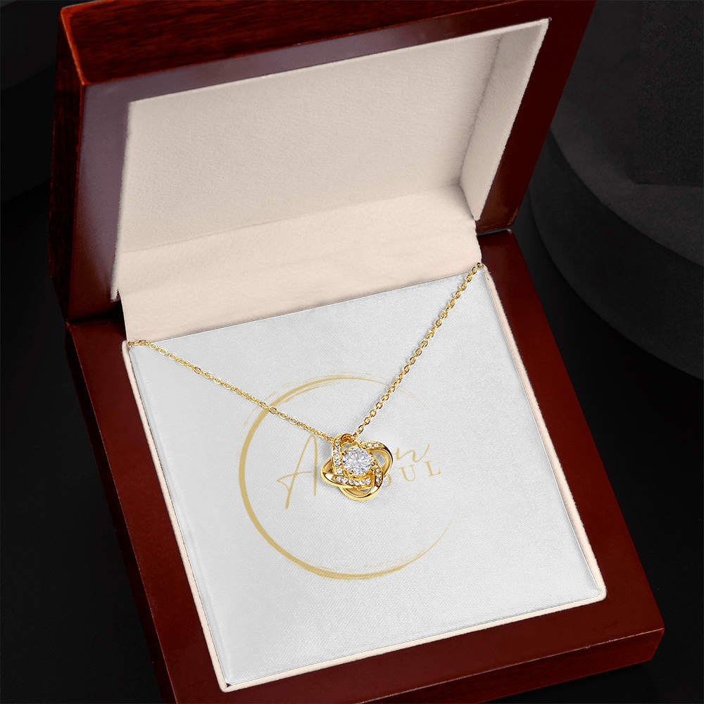 Infinite Knot Love Necklace